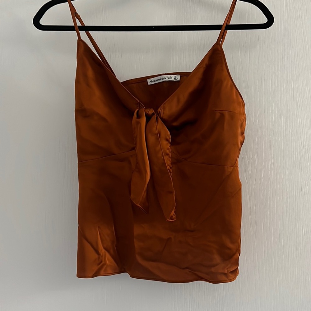 Abercrombie burnt orange blouse
